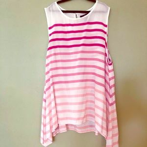 Flowy striped summer tank